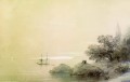 Ivan Aivazovsky sea against a rocky shore Seascape